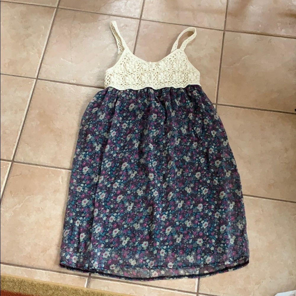 Floral and Lace Dress